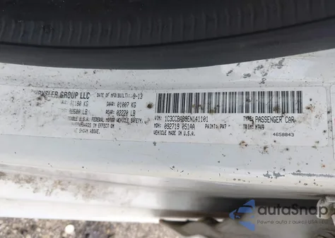 2014 Chrysler 200 Lx из США, поврежденный, VIN 1C3CCBAB9EN141101